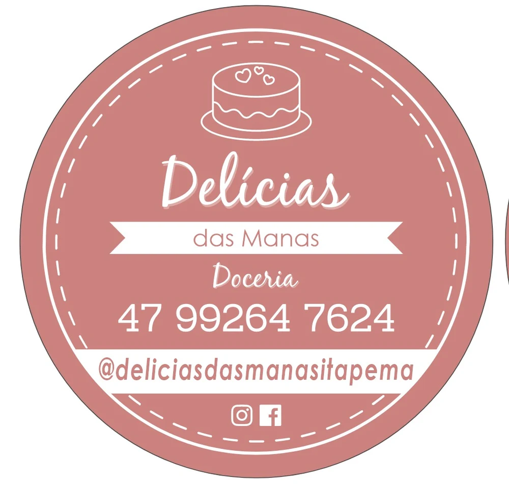 Logo Delicias das Manas Doceria